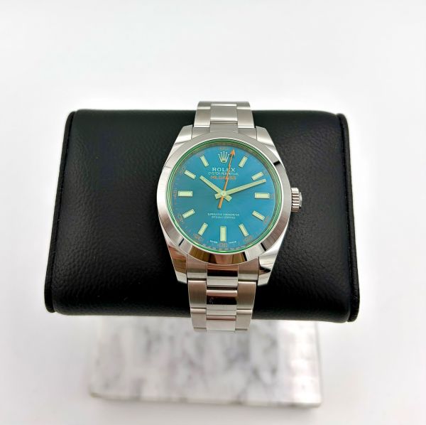 Rolex Milgauss 116400GV 116400GV käytetty arvokello