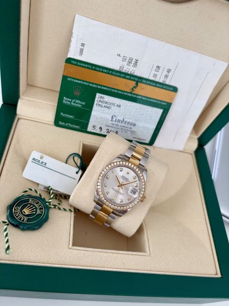 Rolex Datejust 178383-0041 178383-0041 käytetty arvokello