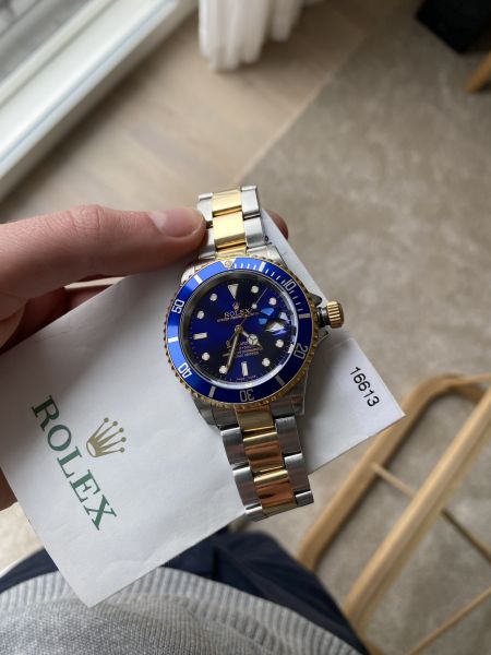Rolex Submariner 16613 T 16613 käytetty arvokello