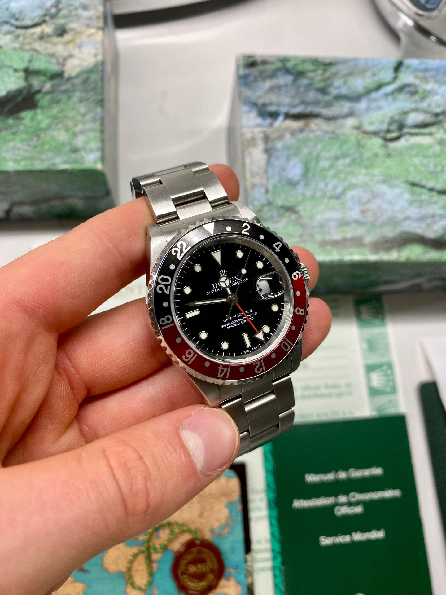 Rolex GMT-Master II 16710 COKE 16710 käytetty arvokello