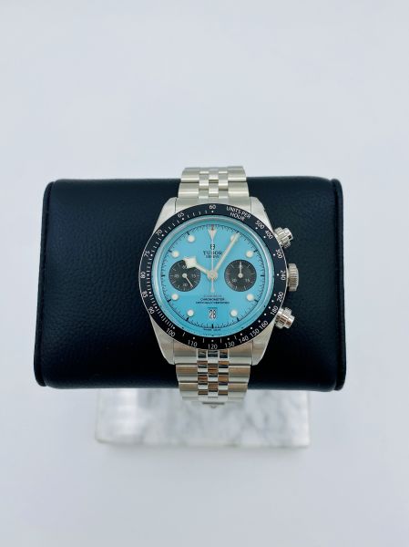 Tudor Black Bay Chronograph M79360N-0024 0024 käytetty arvokello