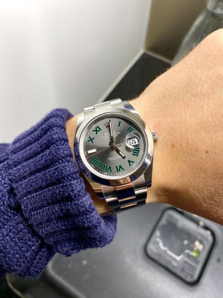 Rolex Datejust 126300 Wimbledon 126300 käytetty arvokello